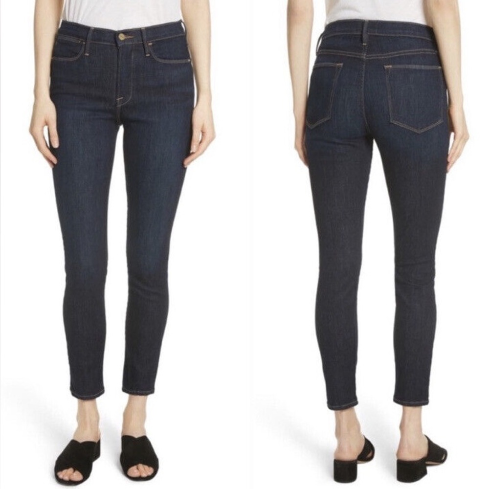 NWT Frame Denim Le High Skinny Crop